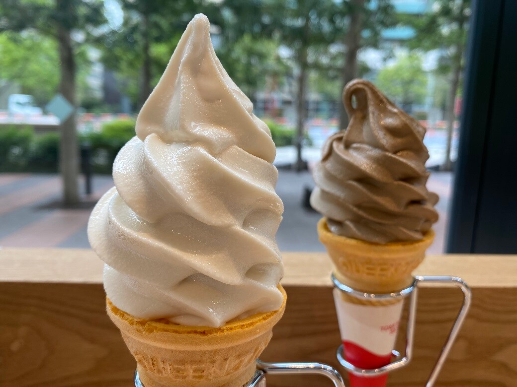 Café&Meal MUJI東京有明】ジューススタンド ソフトクリーム｜ 無印良品